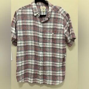 Weatherproof plaid shirt